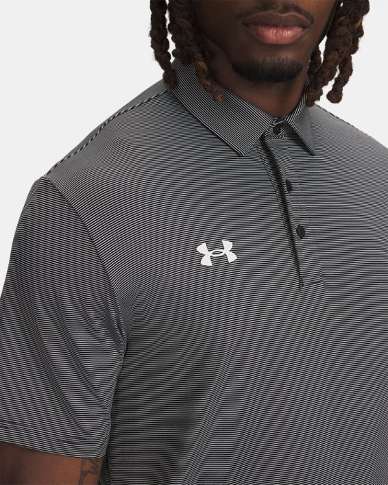 UA Playoff Team Stripe Men's Polo | Under Armour UA Playoff Team Stripe Men's Polo | Under Armour